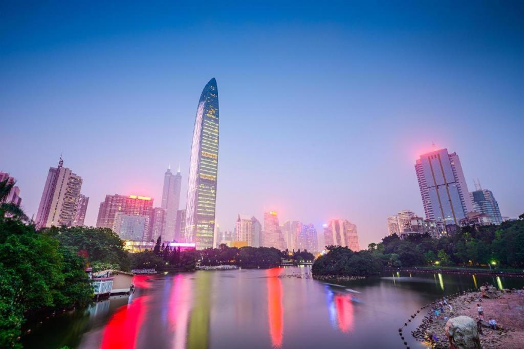 Shang Pin Hotel Shenzhen Futian Exhibition Branch Eksteriør bilde