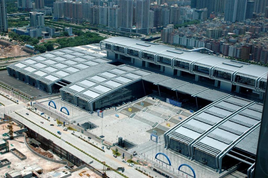 Shang Pin Hotel Shenzhen Futian Exhibition Branch Eksteriør bilde