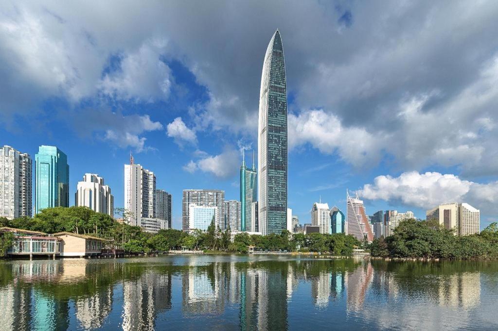Shang Pin Hotel Shenzhen Futian Exhibition Branch Eksteriør bilde