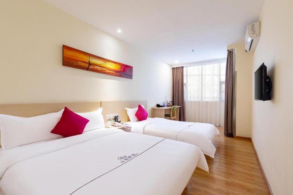 Shang Pin Hotel Shenzhen Futian Exhibition Branch Eksteriør bilde