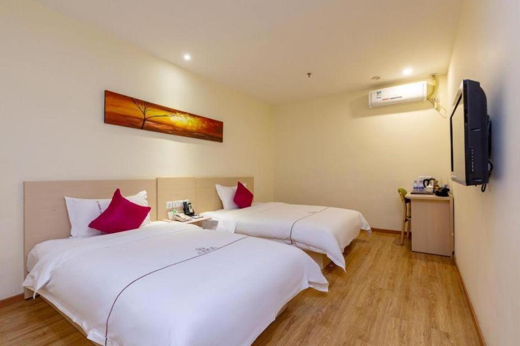 Shang Pin Hotel Shenzhen Futian Exhibition Branch Eksteriør bilde