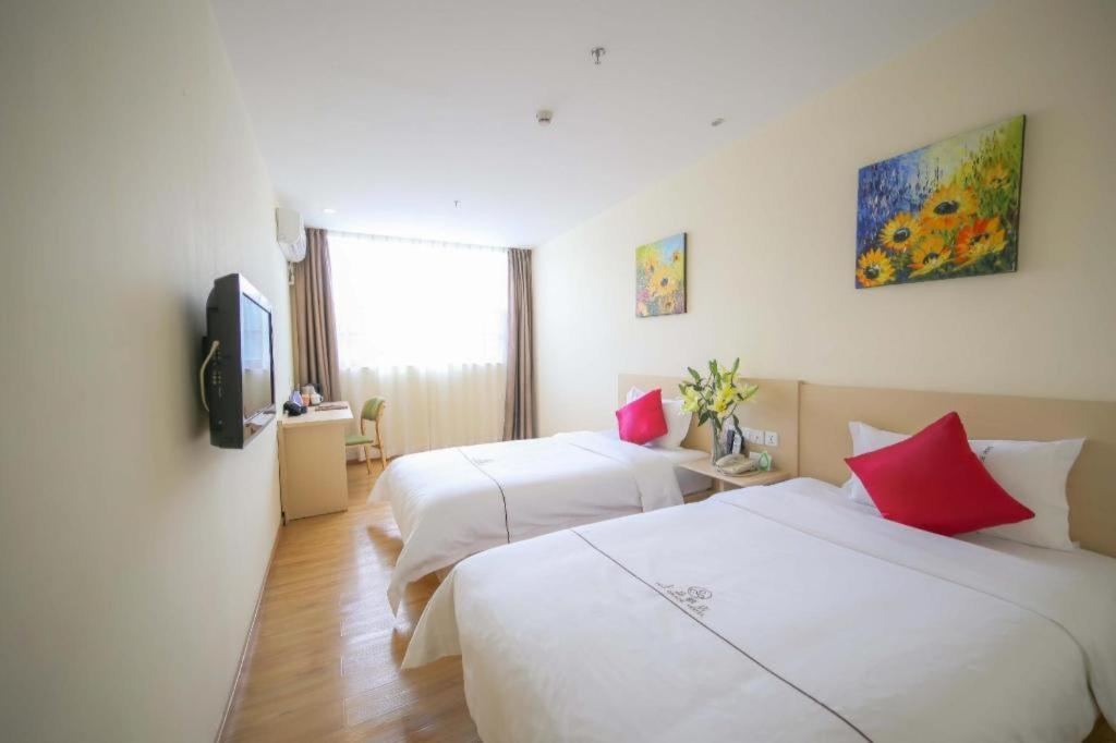 Shang Pin Hotel Shenzhen Futian Exhibition Branch Eksteriør bilde
