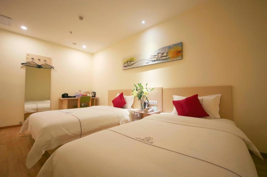 Shang Pin Hotel Shenzhen Futian Exhibition Branch Eksteriør bilde