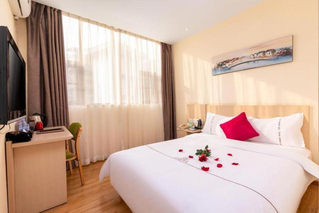 Shang Pin Hotel Shenzhen Futian Exhibition Branch Eksteriør bilde