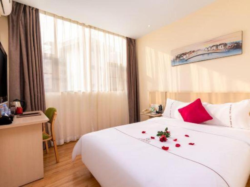 Shang Pin Hotel Shenzhen Futian Exhibition Branch Eksteriør bilde